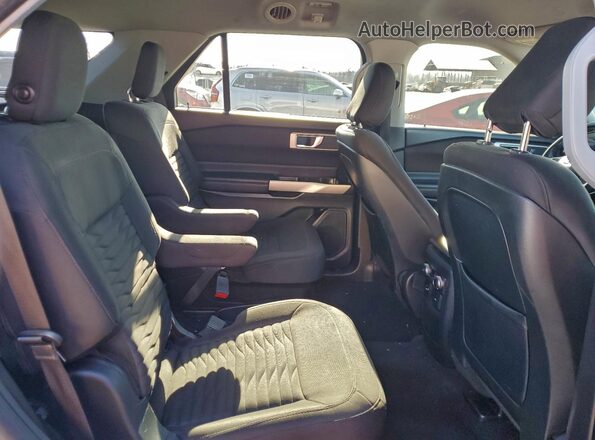 1FMSK8DH9LGC80283 2020 FORD FORD EXPLORER White Rear interior view