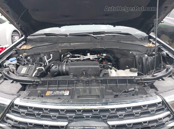 1FMSK8DHXRGA37218 2024 FORD FORD EXPLORER Серебряный Вид сзади