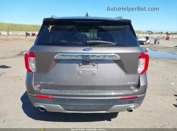 1FMSK8FH0MGB36474 2021 FORD FORD EXPLORER Brown 