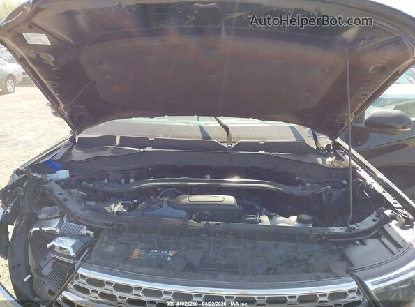 1FMSK8FH0NGA33976 2022 FORD FORD EXPLORER Black Вид ззаду