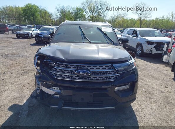 1FMSK8FH0NGA33976 2022 FORD FORD EXPLORER Black Вид щитка приладів