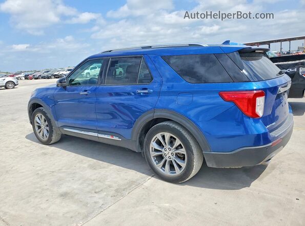 1FMSK8FH5LGC04735 2020 FORD FORD EXPLORER Blue 