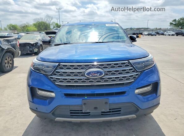 1FMSK8FH5LGC04735 2020 FORD FORD EXPLORER Blue 