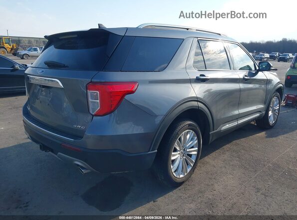 1FMSK8FH8NGA34003 2022 FORD FORD EXPLORER Gray უკანა მარჯვენა