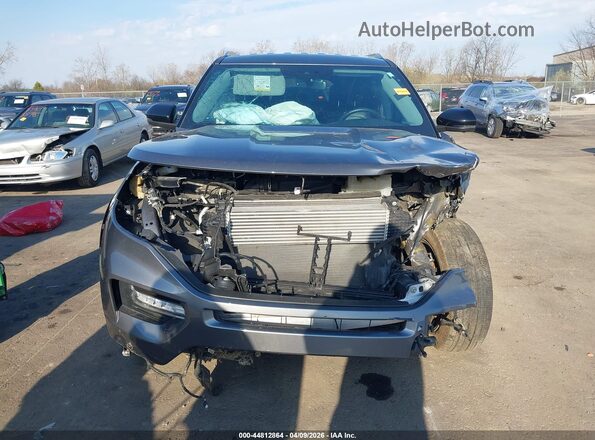 1FMSK8FH8NGA34003 2022 FORD FORD EXPLORER Gray უკანა სალონის ხედი