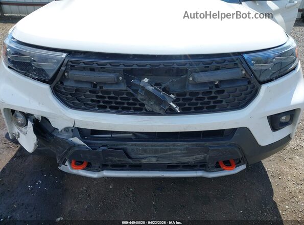 1FMSK8JH8RGA89208 2024 FORD FORD EXPLORER White Widok z przodu