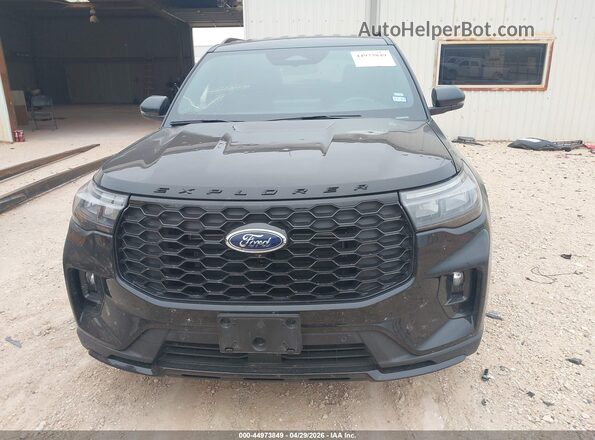 1FMUK7KH9TGA55741 2026 FORD FORD EXPLORER Black Вид щитка приладів