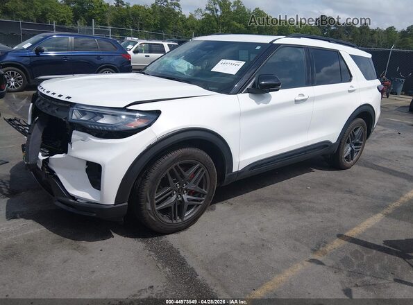 1FMWK8GC5SGA33570 2025 FORD FORD EXPLORER White Передня ліва чверть