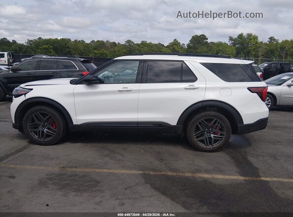 1FMWK8GC5SGA33570 2025 FORD FORD EXPLORER White Панорамний вид салону 360°