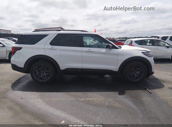 1FMWK8GC5SGA33570 2025 FORD FORD EXPLORER White Вид задньої частини салону