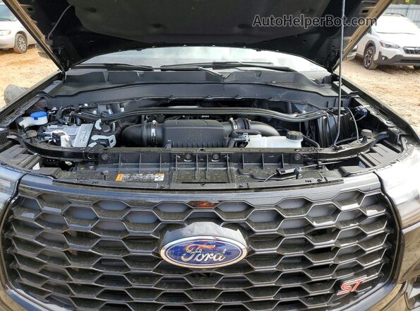 1FMWK8GC8TGA48226 2026 FORD FORD EXPLORER Black Vista del compartimento del motor