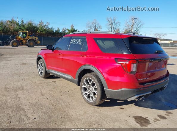 1FMWK8HC2SGC29156 2025 FORD FORD EXPLORER Red Rear left
