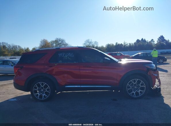 1FMWK8HC2SGC29156 2025 FORD FORD EXPLORER Red Rear interior view
