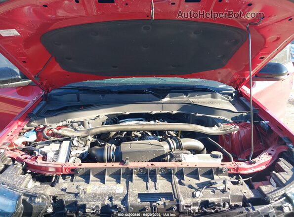 1FMWK8HC2SGC29156 2025 FORD FORD EXPLORER Red Rear view