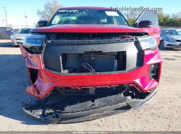 1FMWK8HC2SGC29156 2025 FORD FORD EXPLORER Red Front view