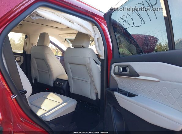 1FMWK8HC2SGC29156 2025 FORD FORD EXPLORER Red VIN sticker view