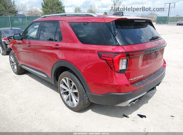 1FMWK8HC9SGA40939 2025 FORD FORD EXPLORER Red Trasero izquierdo