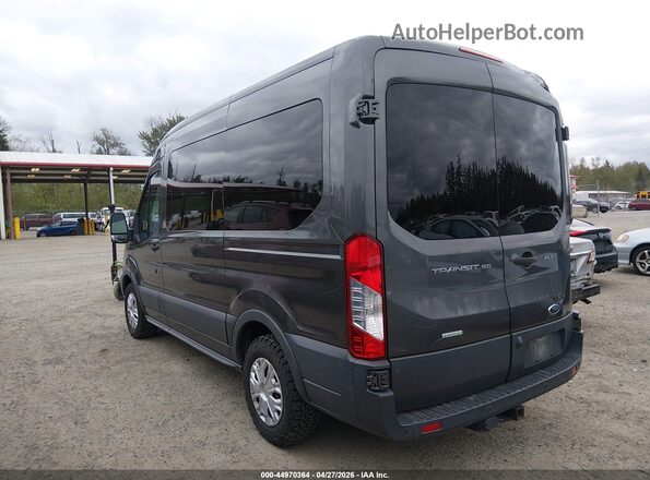 1FMZK1CG3GKA70943 2016 FORD TRANSIT-150 Gray Tył lewy