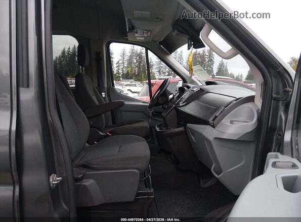 1FMZK1CG3GKA70943 2016 FORD TRANSIT-150 Gray Widok wnętrza z przodu