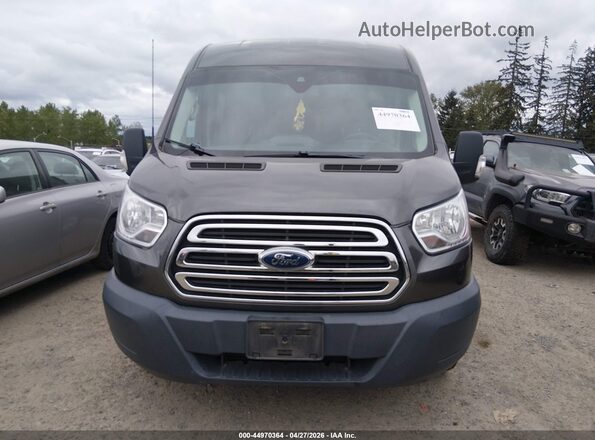 1FMZK1CG3GKA70943 2016 FORD TRANSIT-150 Gray Widok wnętrza z tyłu