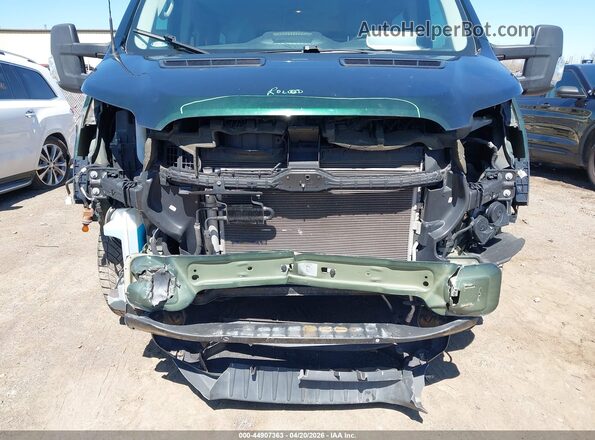 1FMZK1ZM2HKA24986 2017 FORD TRANSIT-150 Зеленый Вид спереди