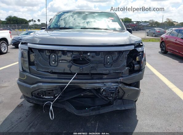 1FT6W3LU2SWG10488 2025 FORD F-150 LIGHTNING Gray Вид спереду