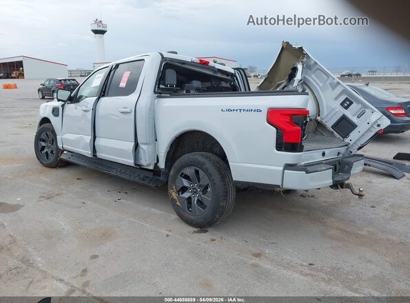 1FT6W3LU9SWG27529 2025 FORD F-150 LIGHTNING Silver Задня ліва чверть