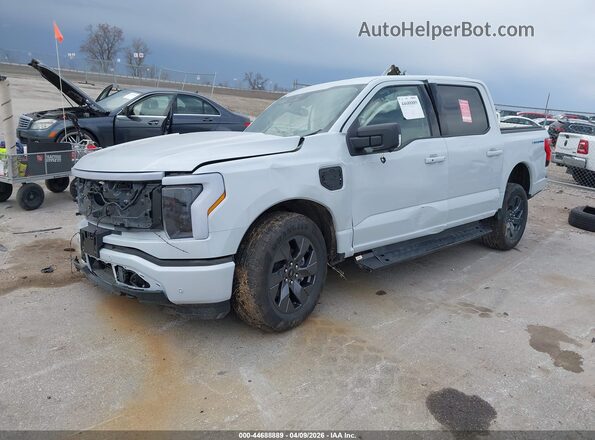 1FT6W3LU9SWG27529 2025 FORD F-150 LIGHTNING Silver Передня ліва чверть
