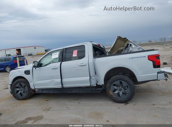 1FT6W3LU9SWG27529 2025 FORD F-150 LIGHTNING Silver Панорамний вид салону 360°