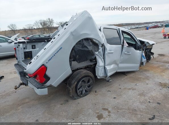 1FT6W3LU9SWG27529 2025 FORD F-150 LIGHTNING Silver Задня права чверть