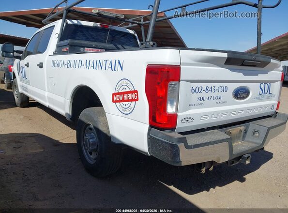 1FT7W2A60JEC12784 2018 FORD F-250 Белый Задняя левая четверть