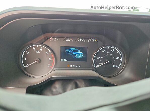 1FT7W2AA0REF67034 2024 FORD F250 White Вид щитка приладів