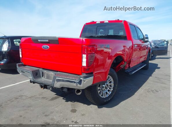 1FT7W2B60MEC84376 2021 FORD F-250 Red Trasero derecho