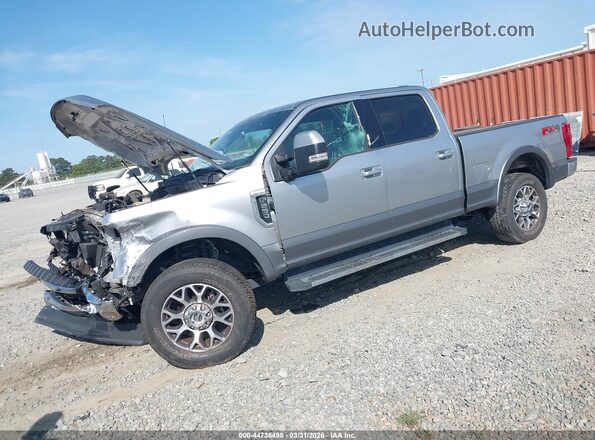 1FT7W2BN3NED69074 2022 FORD F-250 Серебряный Передняя левая четверть