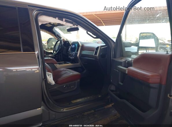 1FT7W2BN5NEG10164 2022 FORD F-250 Gray Vista interior delantera