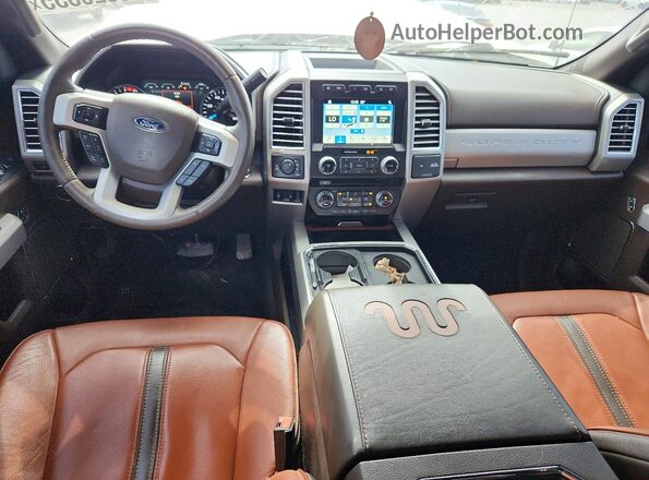 1FT7W2BT0JEB94548 2018 FORD F250 Tan Առջևի վահանակի տեսք