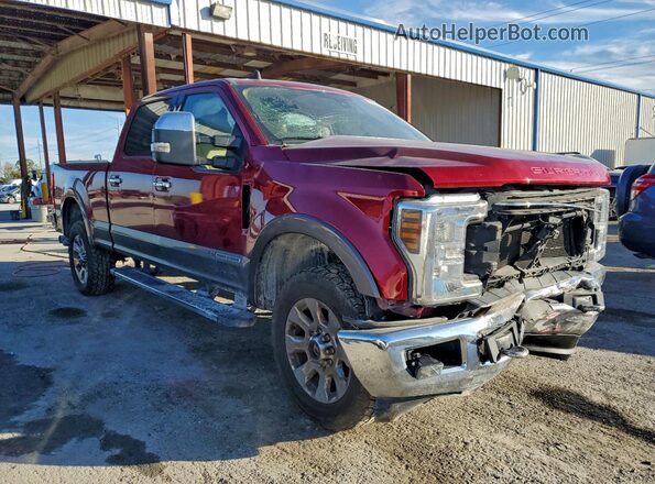 1FT7W2BT0KEC28263 2019 FORD F250 Бордовый 