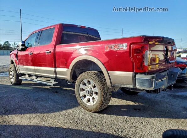 1FT7W2BT0KEC28263 2019 FORD F250 Бордовый 