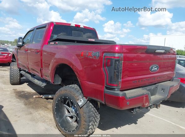 1FT7W2BT0KEG31479 2019 FORD F-250 Red უკანა მარცხენა