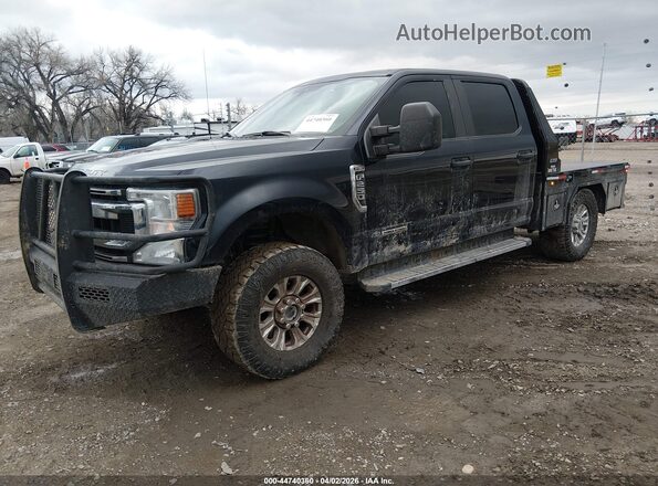1FT7W2BT2MEC88595 2021 FORD F-250 Черный Передняя левая четверть