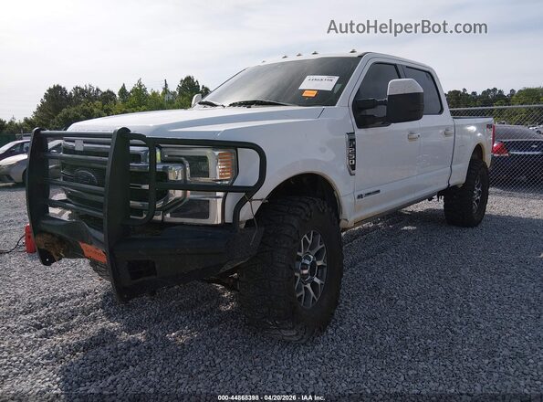 1FT7W2BT2NEC46753 2022 FORD F-250 White Առջևի ձախ երեք քառորդ տեսարան