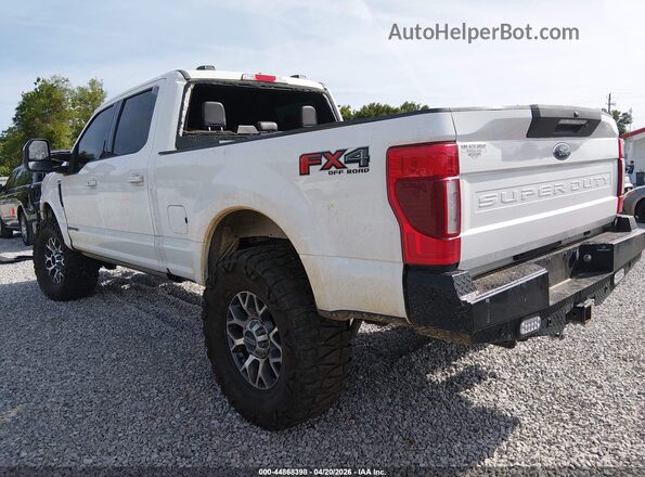 1FT7W2BT2NEC46753 2022 FORD F-250 White Հետևի ձախ