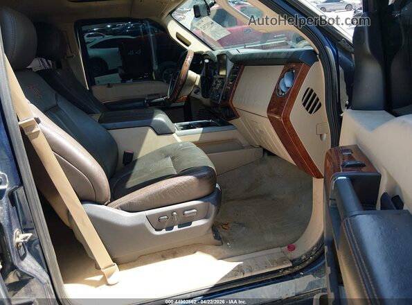 1FT7W2BT3GEC59806 2016 FORD F-250 Синий Вид салона спереди
