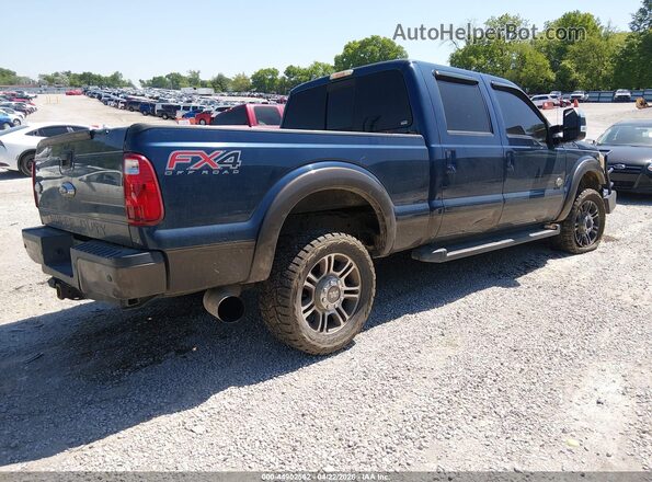 1FT7W2BT3GEC59806 2016 FORD F-250 Синий Задняя правая четверть