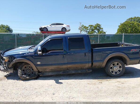 1FT7W2BT3GEC59806 2016 FORD F-250 Синий Панорамный вид салона 360°