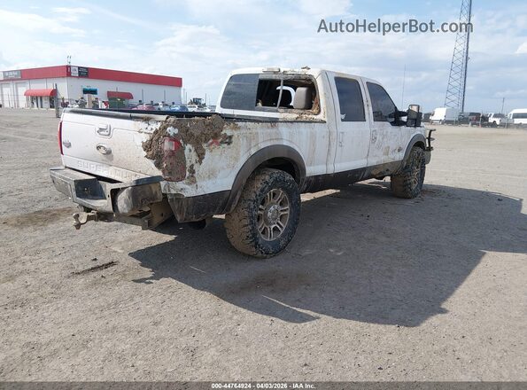 1FT7W2BT4GEC38995 2016 FORD F-250 White Trasero derecho