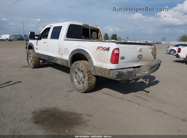 1FT7W2BT4GEC38995 2016 FORD F-250 White Trasero izquierdo