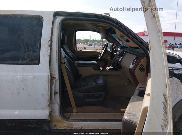 1FT7W2BT4GEC38995 2016 FORD F-250 White Vista interior delantera