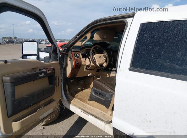 1FT7W2BT4GEC38995 2016 FORD F-250 White Vista interior trasera