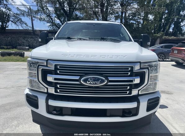 1FT7W2BT5MEC68504 2021 FORD F-250 White Widok z przodu